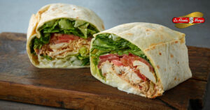 Receta de wrap con fiambre de pechuga de pollo