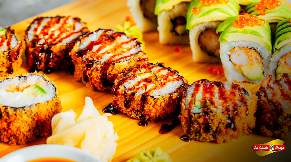 Sushi de carne, recetas de la Abuela Marga