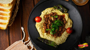 Recetas de hummus con carne