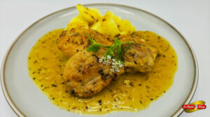 Pollo en salsa verde