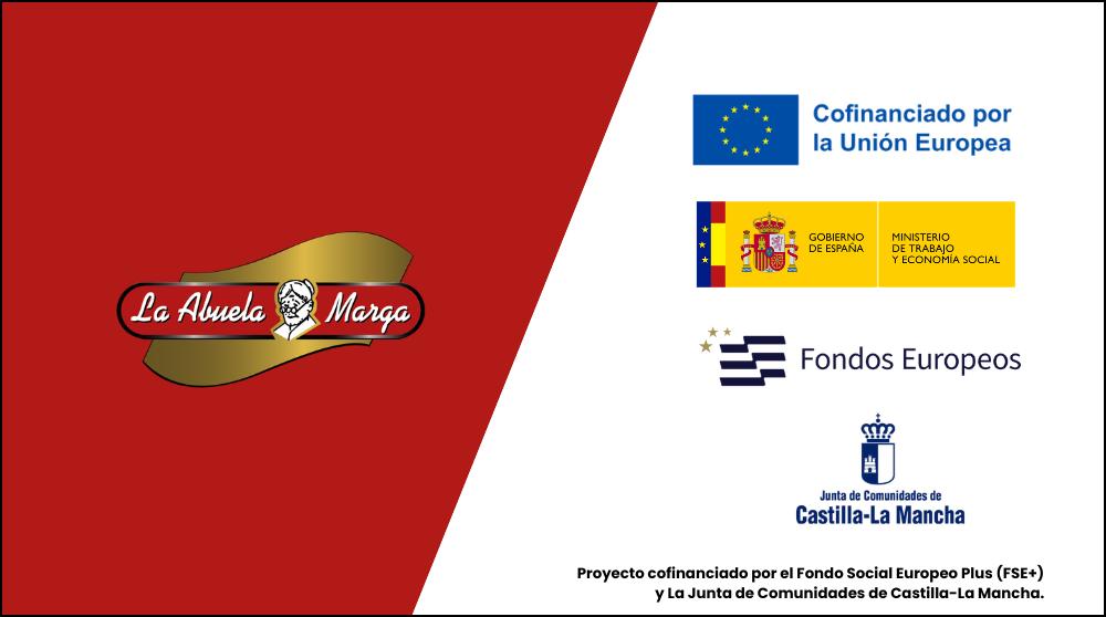 Proyecto cofinanciado por el Fondo Social Europeo Plus (FSE+) y La Junta de Comunidades de Castilla-La Mancha.