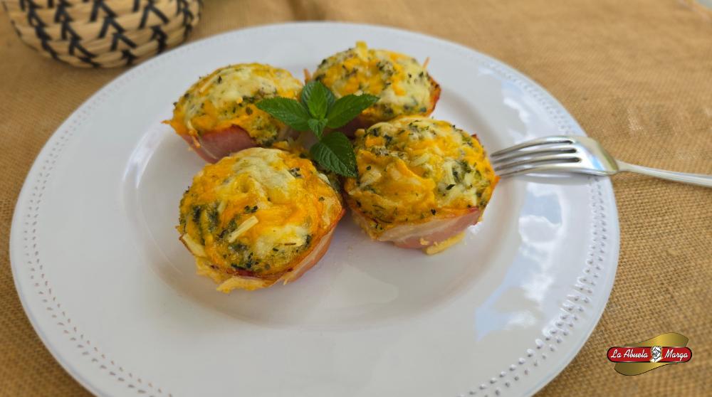 Recetas para verano: Pastelillos de calabacín y Bacon.